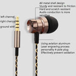 Auricolari In-Ear 3,5 mm Serpente Nero Oro Rosa