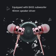 Auricolari In-Ear 3,5 mm Serpente Black Rose Gold