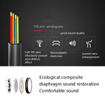 Auricolari In-Ear 3,5 mm Serpente Nero Oro Rosa