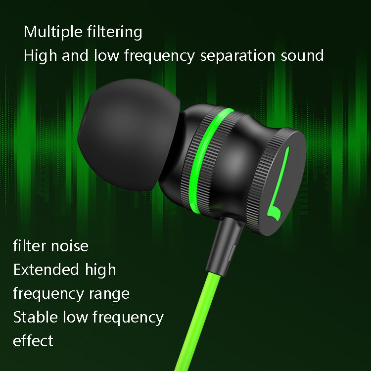 TS6600A USB-C / Type-C In-Ear Heavy Bass Wire Control Auricolare da gioco, lunghezza cavo: 1,2 m, Type-C