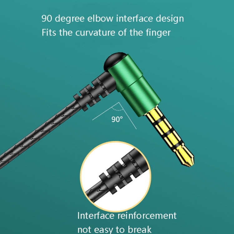 Auricolare da gioco cablato TS6800 con gomito 3,5 mm