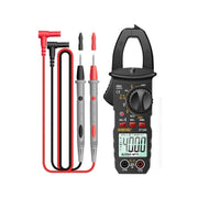 ANENG ST180 Multimetro di tensione intelligente CA e CC con morsetto per display digitale, Red, Black, Yellow