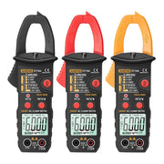ANENG ST180 Multimetro di tensione intelligente CA e CC con morsetto per display digitale, Red, Black, Yellow