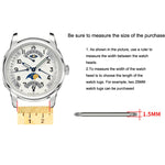 Barra a molla per orologio in acciaio inossidabile con albero di collegamento da 8-25 mm, 144 PCS / Set, 270 PCS / Set, 360 PCS / Set with Ear Batch