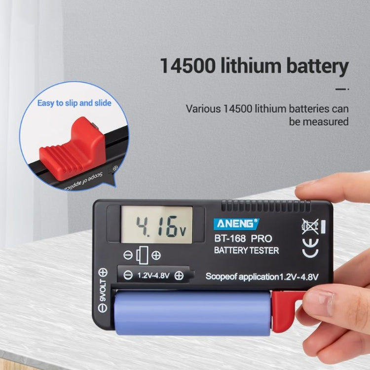 Tester digitale tensione batteria ANENG BT-168 PRO