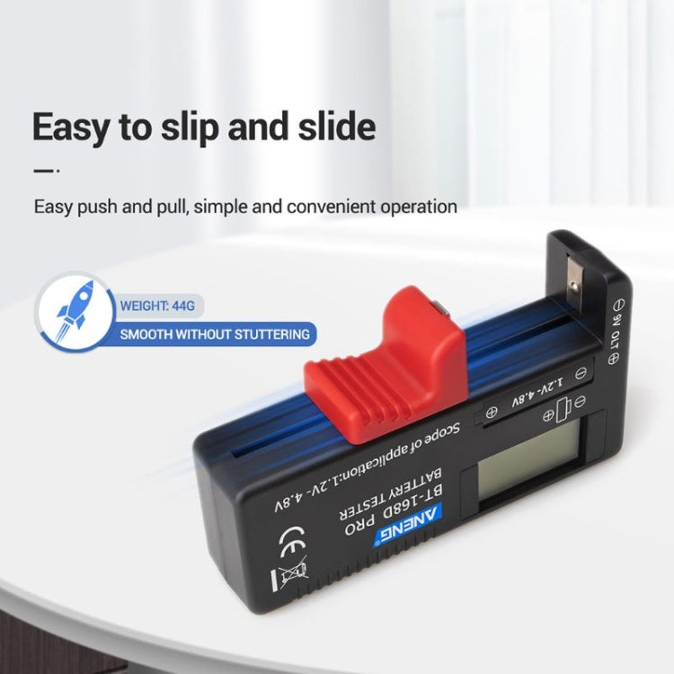 Tester digitale tensione batteria ANENG BT-168 PRO