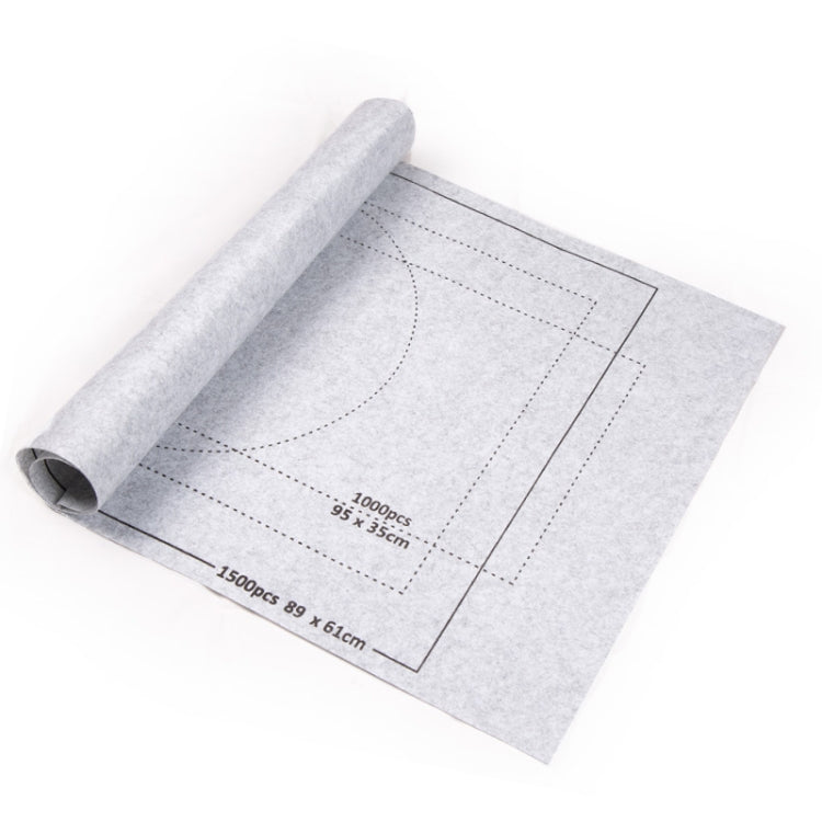 Tappetino organizer per puzzle in feltro 66x117 cm