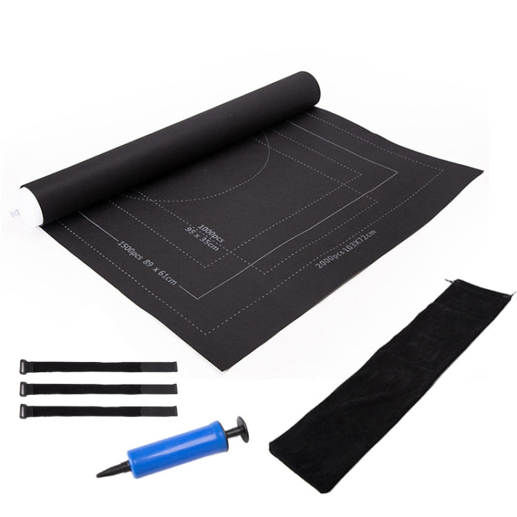 Tappetino organizer per puzzle in feltro 66x117 cm