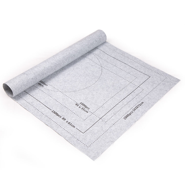 Tappetino organizer per puzzle in feltro 66x117 cm