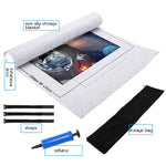 Tappetino organizer per puzzle in feltro 66x117 cm