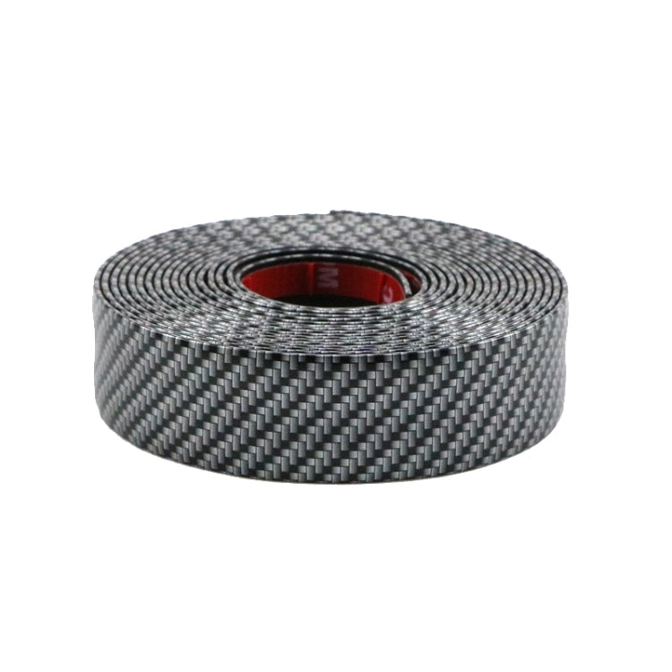 Striscia anticollisione per paraurti per auto da 6 m, Carbon Fiber Black 3cm, Carbon Fiber Black 5cm, Carbon Fiber Black 7cm, Carbon Fiber Black 10cm, Two-color Silver 3cm, Two-color Silver 5cm, Two-color Silver 7cm, Two-color Red 3cm, Two-color Red 5c...