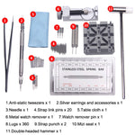 Set di rimozione della catena dell'orologio in metallo 390 in 1, 390 in 1