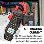 Misuratore digitale a pinza CA e CC 600A ANENG
