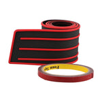 Striscia anticollisione della soglia della scatola di coda dell'auto, Black 8x90cm, Red 8x90cm, Blue 8x90cm, Black Red 8x90cm, Black 9x104cm