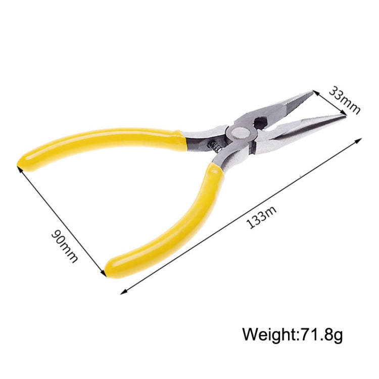 4 pinze manuali multifunzionali XBQ1001, stile:, 5 Inch Sharp Mouth, Needle Mouth, Steel Wire, Arc Mouth, Top, Tangent, Cast Iron Sharp Mouth