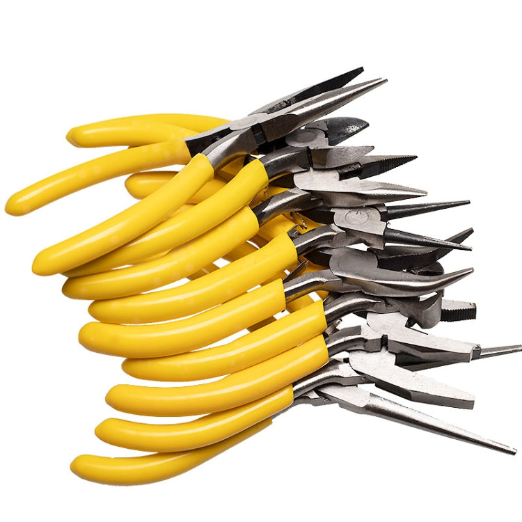 4 pinze manuali multifunzionali XBQ1001, stile:, 5 Inch Sharp Mouth, Needle Mouth, Steel Wire, Arc Mouth, Top, Tangent, Cast Iron Sharp Mouth