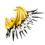4 pinze manuali multifunzionali XBQ1001, stile:, 5 Inch Sharp Mouth, Needle Mouth, Steel Wire, Arc Mouth, Top, Tangent, Cast Iron Sharp Mouth