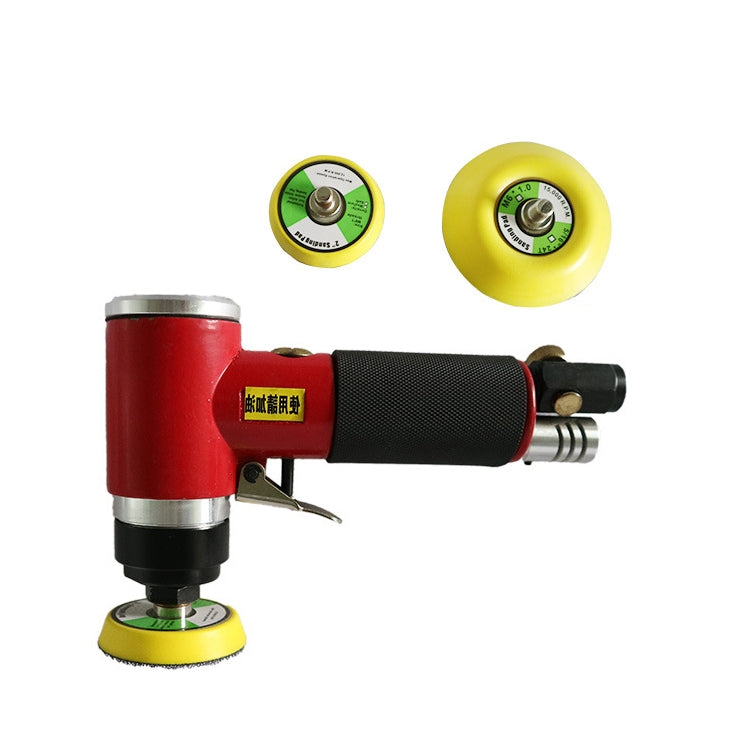 Lucidatrice pneumatica Macchina per carta vetrata Macchina per ceretta per auto, Red With 2 inch 3 inch Pallet, Black With 2 inch 3 inch Pallet