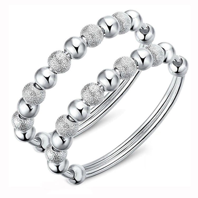 Bracciale donna 2 pezzi con perline rotonde in rame
