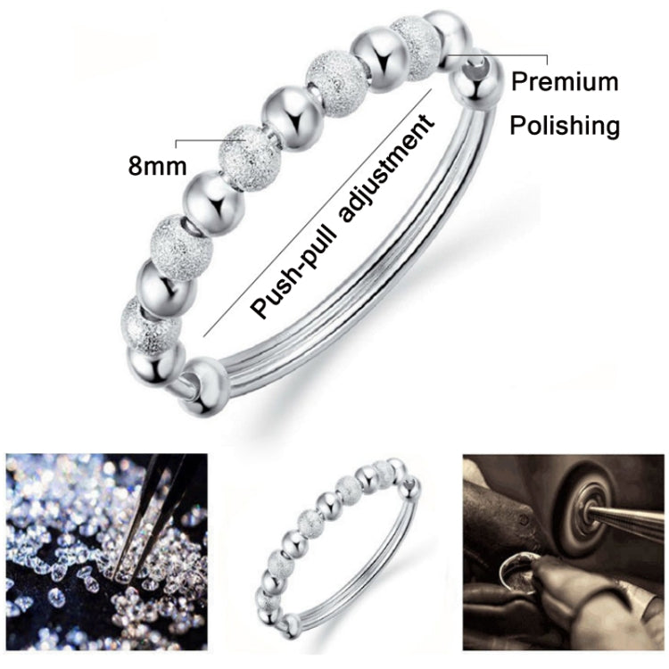 Bracciale Vera da 2 pezzi con perline rotonde da donna