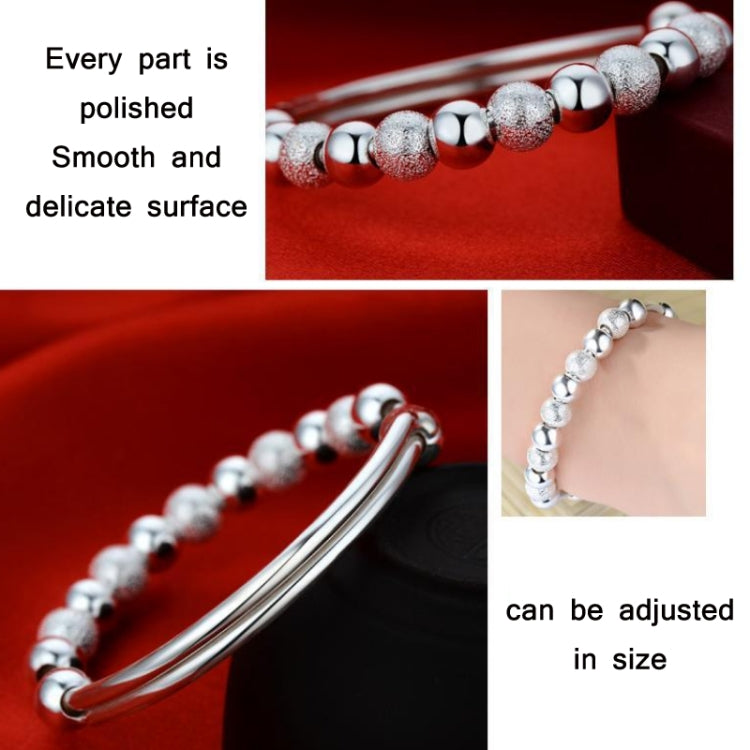 Bracciale Vera da 2 pezzi con perline rotonde da donna
