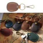 3 PZ 18Y-011 Porta tessere di prossimità per controllo accessi in pelle vintage, Black, Brown, Coffe, Red, Green, Blue