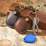 3 PZ 18Y-011 Porta tessere di prossimità per controllo accessi in pelle vintage, Black, Brown, Coffe, Red, Green, Blue