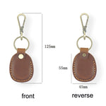 3 PZ 18Y-011 Porta tessere di prossimità per controllo accessi in pelle vintage, Black, Brown, Coffe, Red, Green, Blue