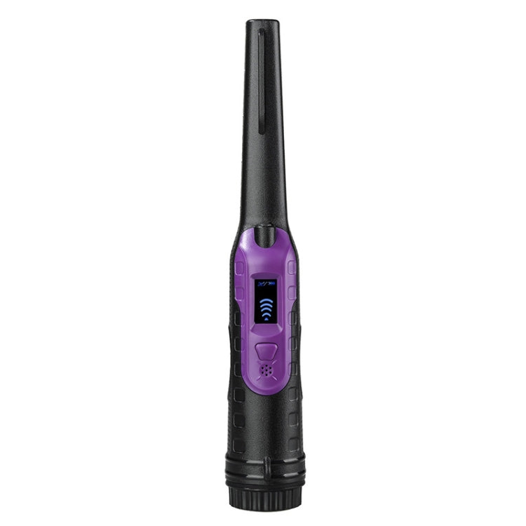 HS-11 Asta di posizionamento per rilevatore di metalli piccolo per caccia al tesoro portatile da esterno, Black Purple, Red Black