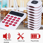 QC03 Selezionatore di pasti wireless Chiamante con campanello vibrante per ristorante