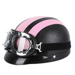 Casco BSDDP A0318 PU con occhiali, One Size