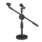 Supporto doppio microfono LKT-300 altezza 30-65 cm
