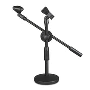 Supporto doppio microfono LKT-300 altezza 30-65 cm