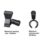 Supporto doppio microfono LKT-300 altezza 30-65 cm