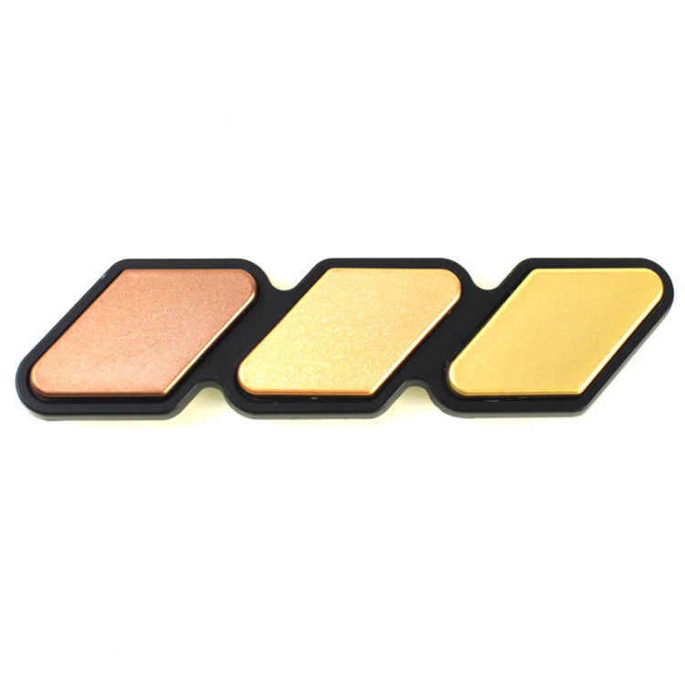 Adesivo per auto universale a tre colori da 2 pezzi