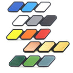 Adesivo per auto universale a tre colori da 2 pezzi