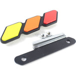 Adesivo per auto universale a tre colori da 2 pezzi