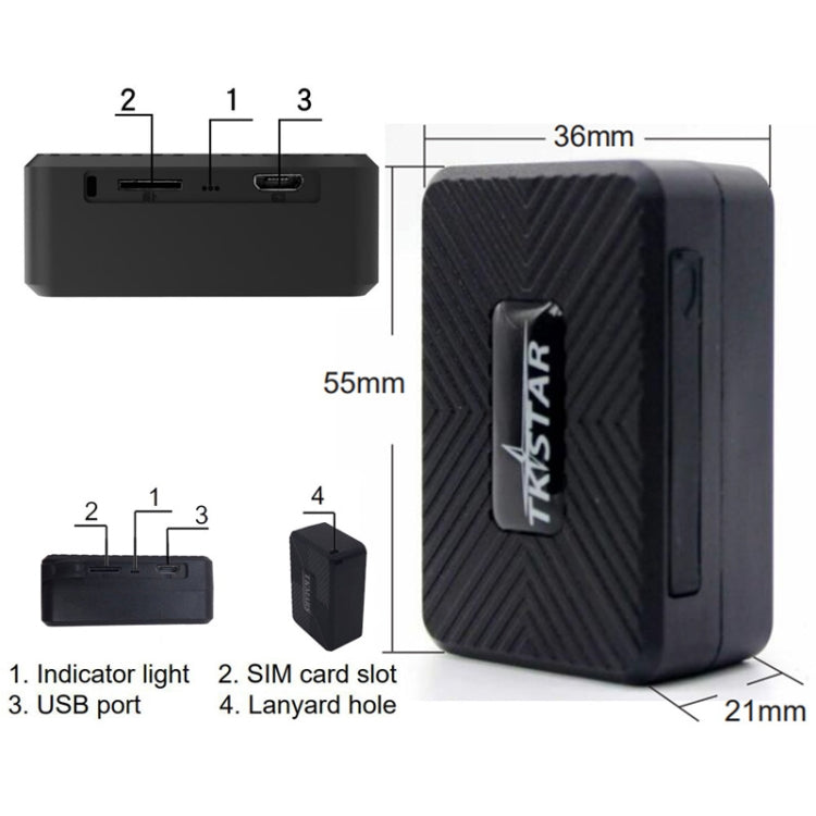 Localizzatore GPS per veicoli multiuso TK913, TK913