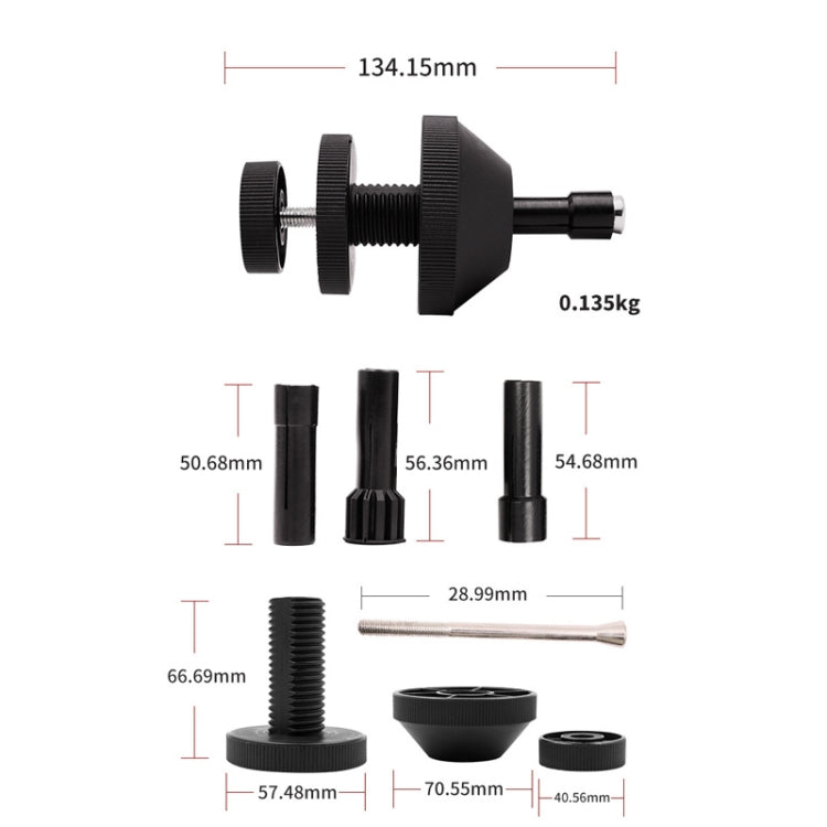 2 set di strumenti per il foro della frizione automatica, 2 Sets
