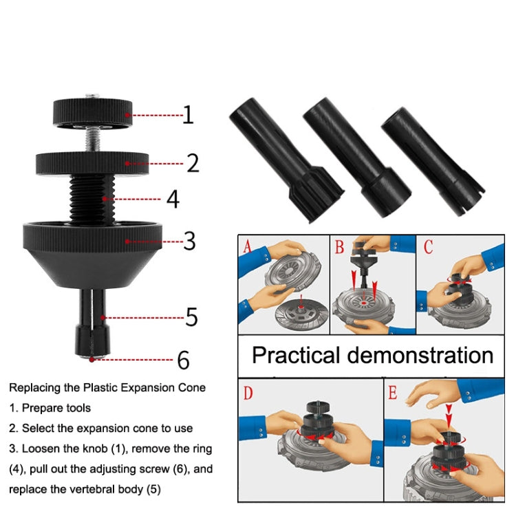 2 set di strumenti per il foro della frizione automatica, 2 Sets