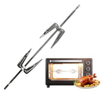 Spiedino di pollo arrosto in acciaio inossidabile Cuocere al forno BBQ Forchetta alla griglia, BBQ Grilled Fork