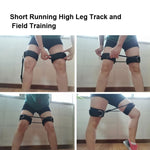 Un paio di cinghie per l'allenamento della coscia dell'allenatore della forza esplosiva delle gambe
