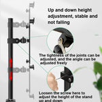 Supporto regolabile in metallo per telefono e tablet 50cm