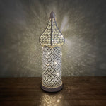 Lampada decorativa in ferro battuto a LED cavo marocchino, specifiche:, Small, Medium, Large