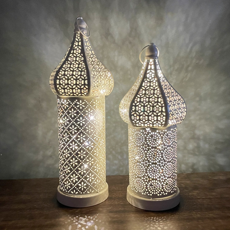 Lampada decorativa in ferro battuto a LED cavo marocchino, specifiche:, Small, Medium, Large