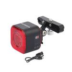 MEROCA XC02 Fanale posteriore intelligente a induzione del freno sensibile alla luce, Cushion Mounting, Pipe Mounting