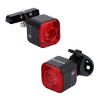 MEROCA XC02 Fanale posteriore intelligente a induzione del freno sensibile alla luce, Cushion Mounting, Pipe Mounting
