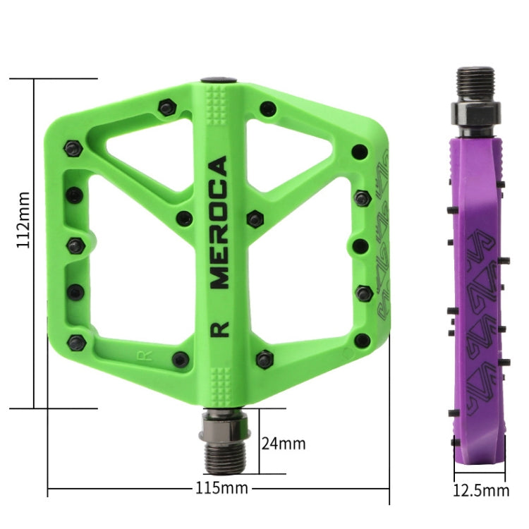 MEROCA Pedale in nylon per mountain bike, MEROCA