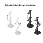 Rack di archiviazione per gamepad Rack di archiviazione per cuffie da tavolo, 3 Floors White, 3 Floors Black, 4 Floors White, 4 Floors Black