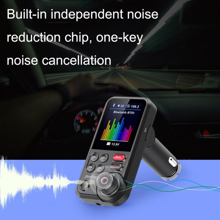 Lettore MP3 Bluetooth per auto con schermo a colori BT93, BT93
